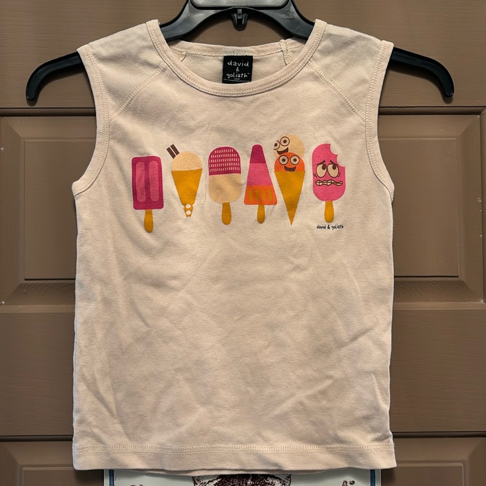 Ice Cream Bar Tank size Large (runs small, so I'm listing as a Medium)